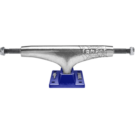 Thunder Campos Menace Inverted Trucks Silver Blue 148