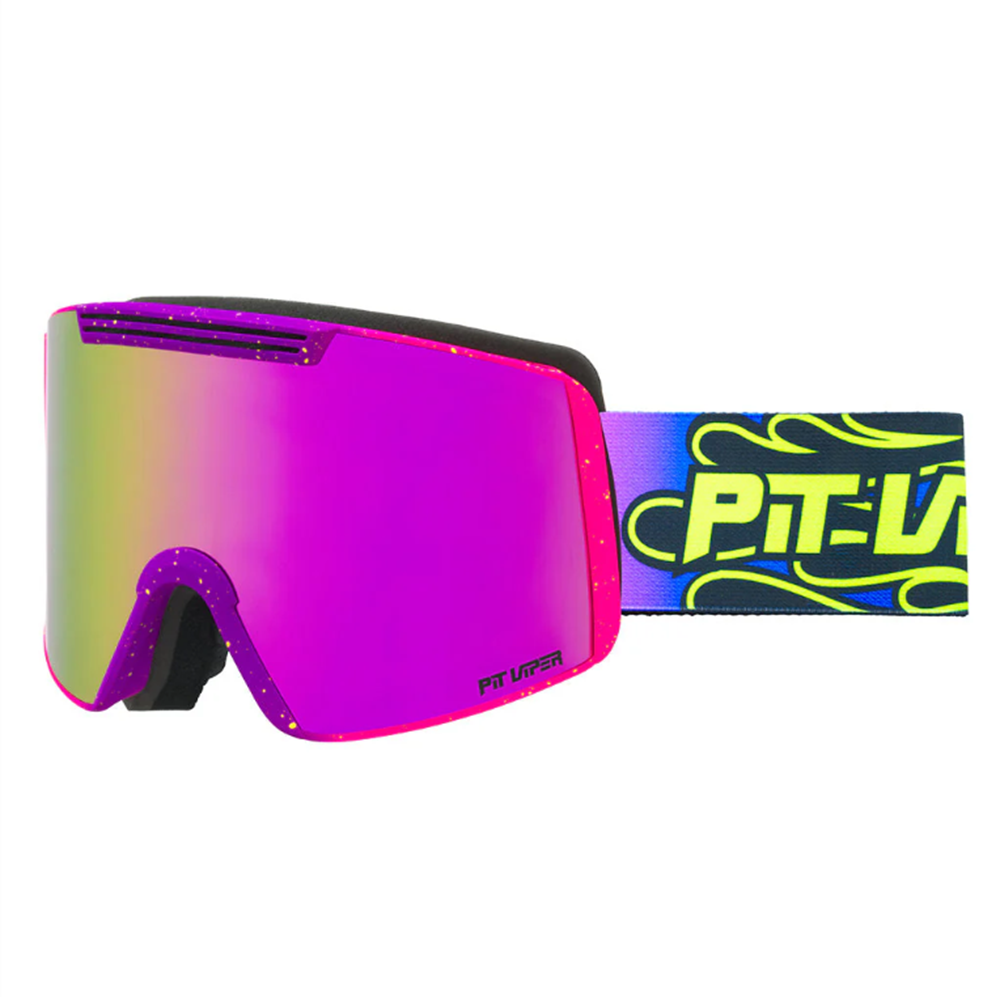 Pit Viper Backslap Snow Goggles 93 Combo Pink Large