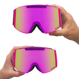 Pit Viper Backslap Snow Goggles 93 Combo Pink Large