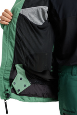 Quiksilver Forever Stretch GoreTex Jacket Mens Dark Ivy
