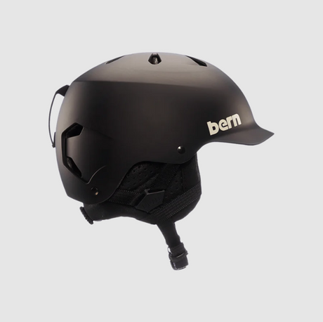Bern Watts Classic Snow Helmet Matte Black Medium