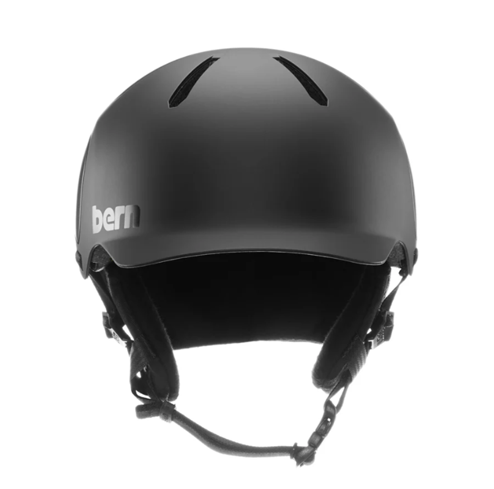 Bern Watts Classic Snow Helmet Matte Black Medium