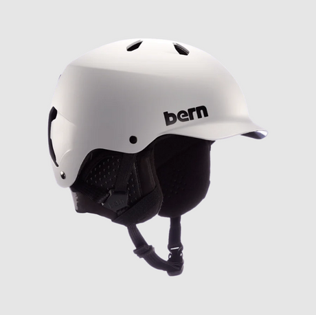 Bern Watts Classic Snow Helmet Matte White Medium