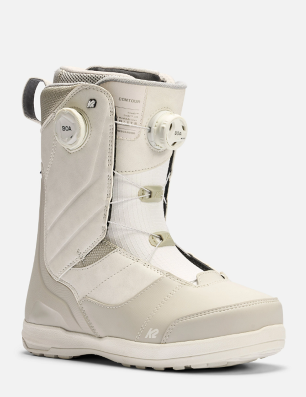 K2 Contour Snowboard Boots Womens 2026 Light Grey 7.5