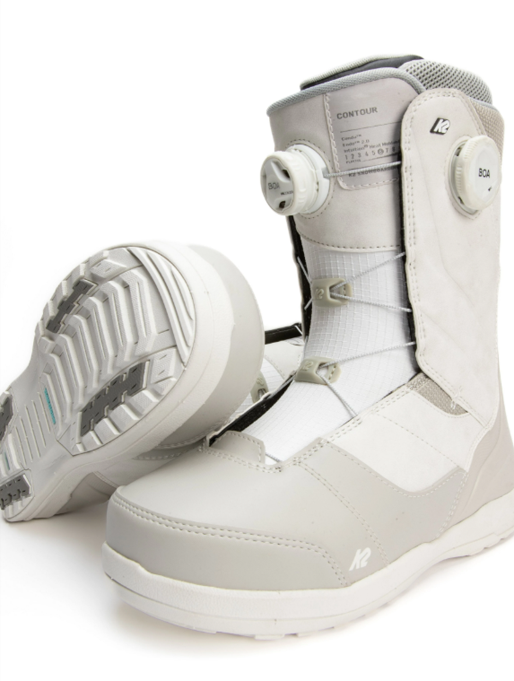 K2 Contour Snowboard Boots Womens 2026 Light Grey