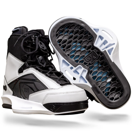 Liquid Force Terra 6x Bindings 2026 White Black 9-10