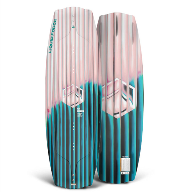 Liquid Force Angel Wakeboard Womens 2026 Pink Aqua 130