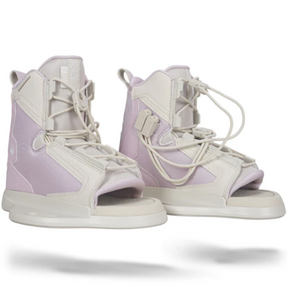 Liquid Force Plush Bindings Womens 2026 White 4-7