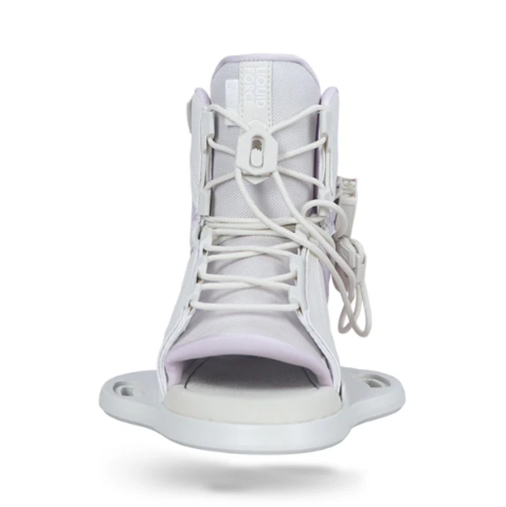 Liquid Force Plush Bindings Womens 2026 White 7-10