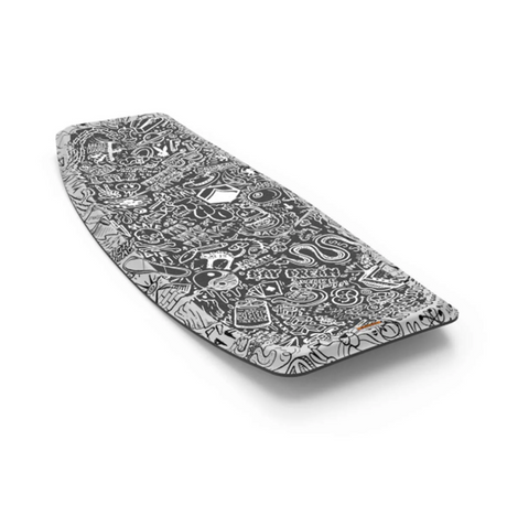 Liquid Force TAO Wakeskate 2026 White 39"