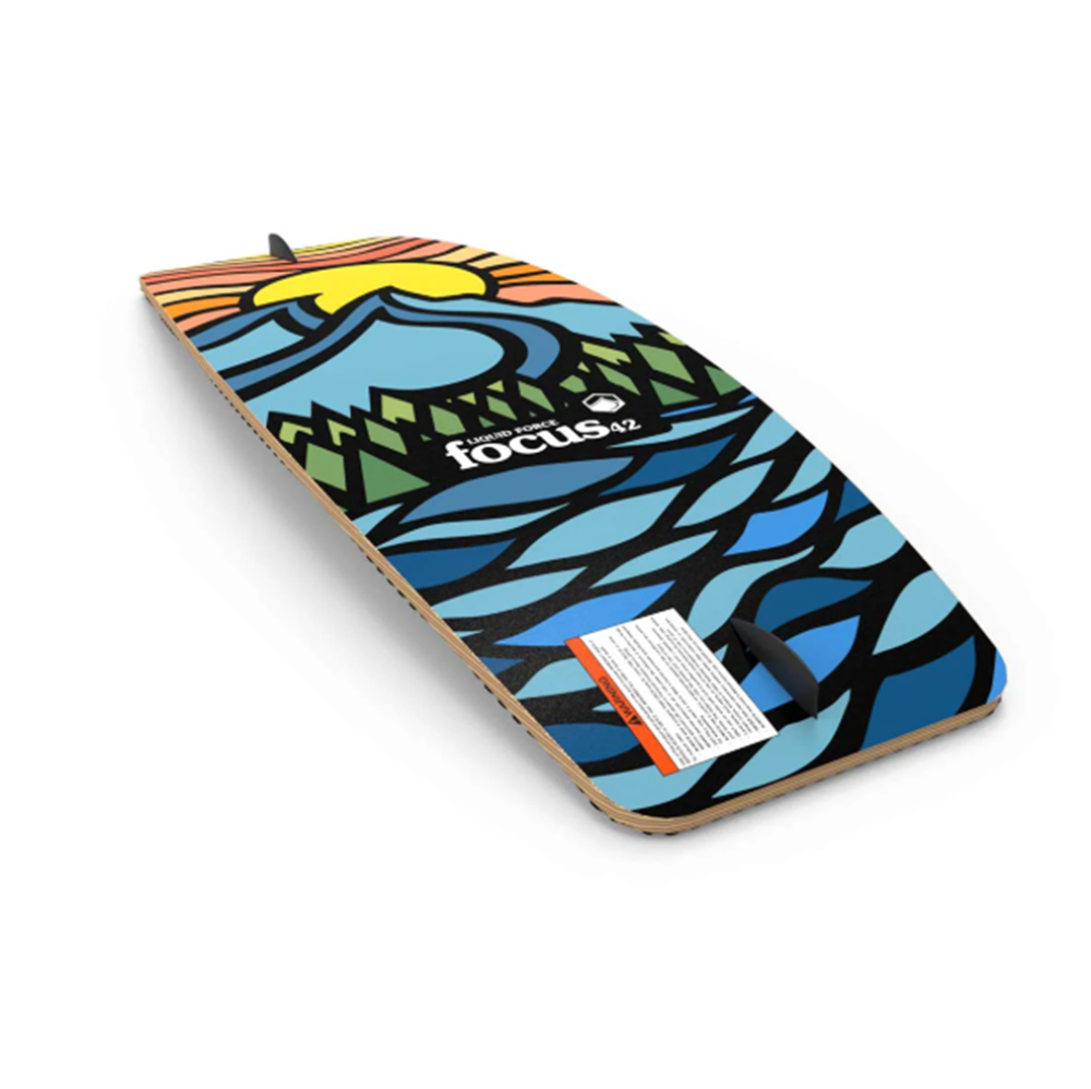 Liquid Force Focus Wakeskate 2026 Blue Orange 42