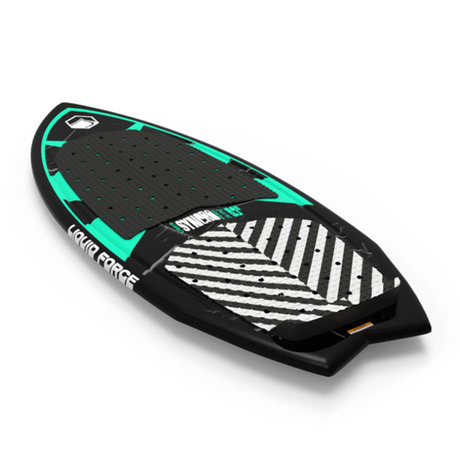 Liquid Force Syncro Wakesurf 2026 Black Aqua 53"