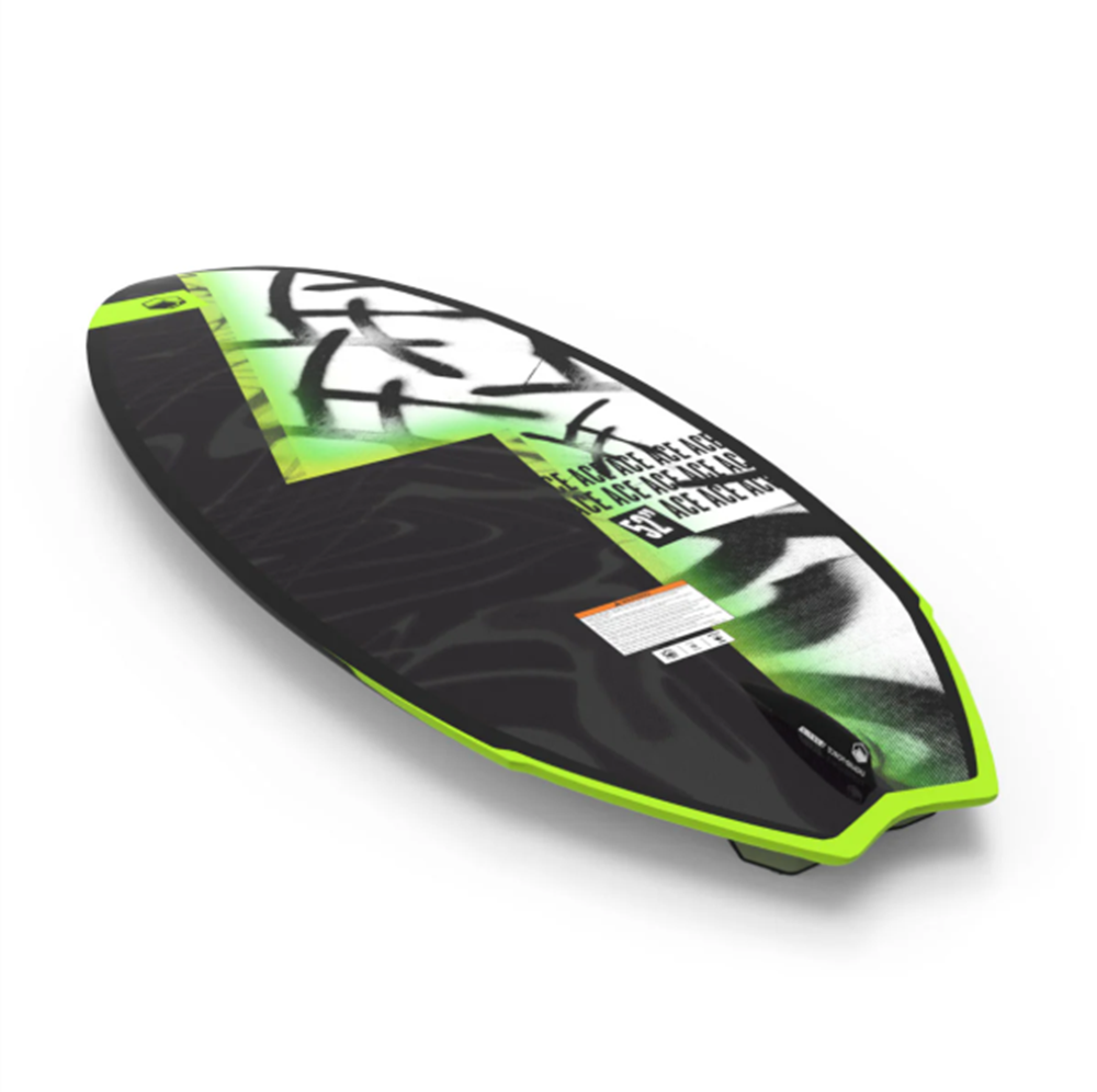 Liquid Force Ace Wakesurf 2026 Black Green 56"