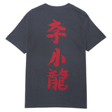 DGK x Bruce Lee Tshirt Charcoal Medium