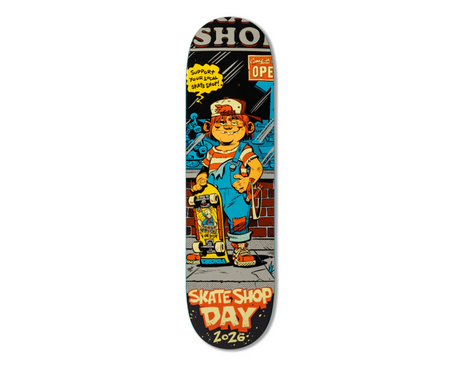 Real Shop Keeper SSD26 Skateboard Deck Blue 8.5