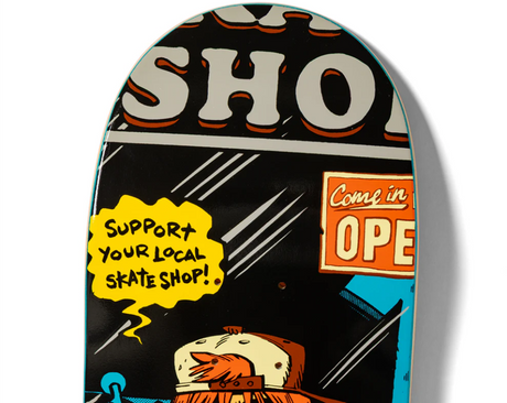 Real Shop Keeper SSD26 Skateboard Deck Blue 8.5