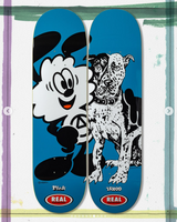 Real Verdy Vick SSD26 Skateboard Deck Blue 8.5
