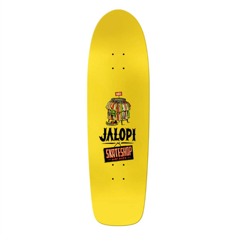 Anti Hero Jalopi Lurker Skateboard Deck Yellow 9.1