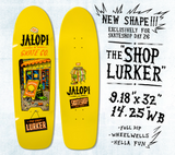 Anti Hero Jalopi Lurker Skateboard Deck Yellow 9.1