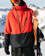 686 Hydra Thermagraph Jacket Mens Red Color Block XL