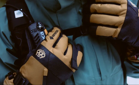 686 Gore Smarty Gauntlet Gloves Caramel Medium
