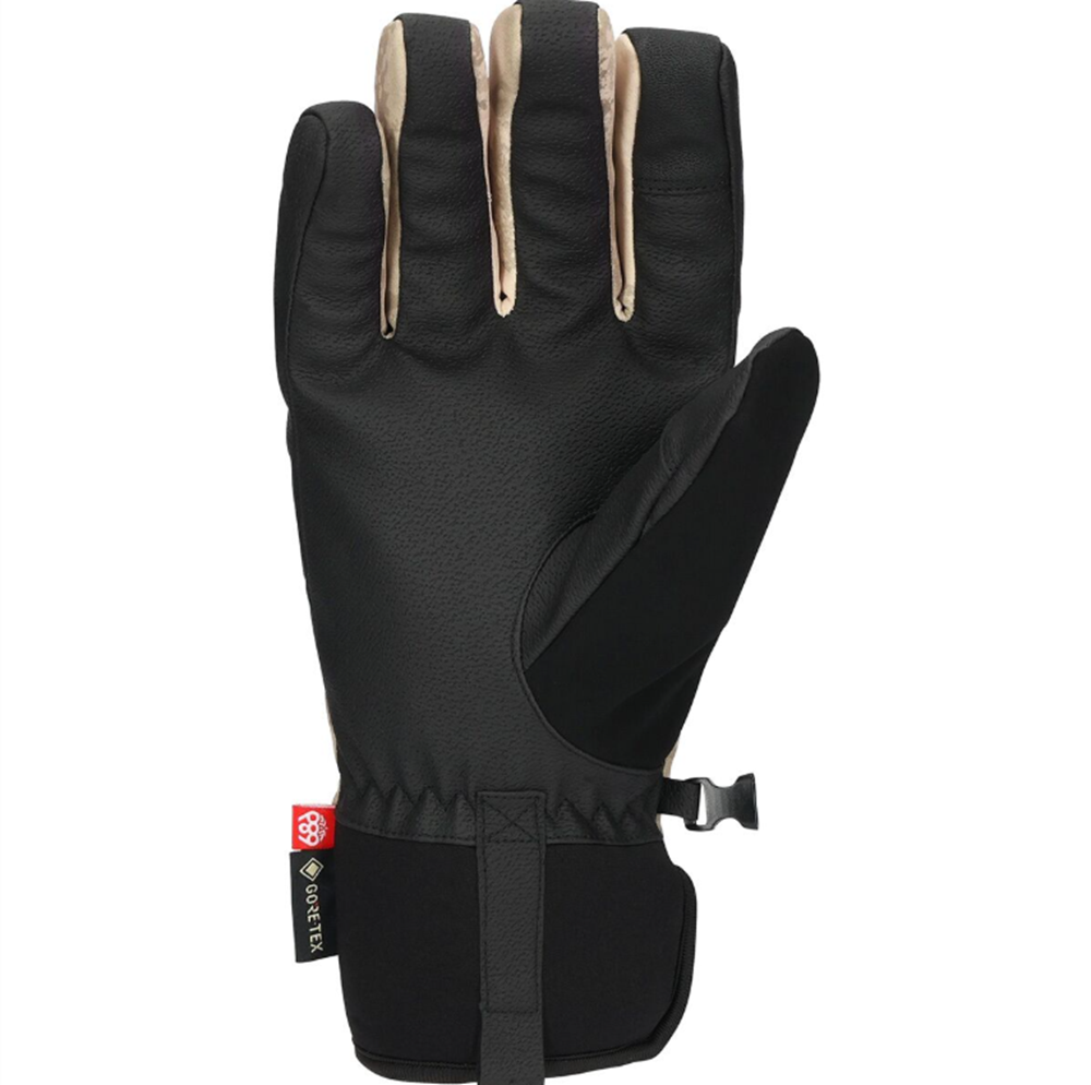 686 Linear UnderCuff Glove Gore Mens Lime Hemisphere Print