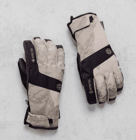686 Linear UnderCuff Glove Gore Mens Lime Hemisphere Print
