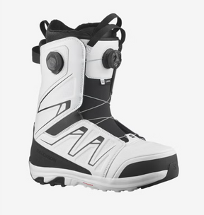 Salomon Launch BOA SJ Snowboard Boots 2026 Black White 10