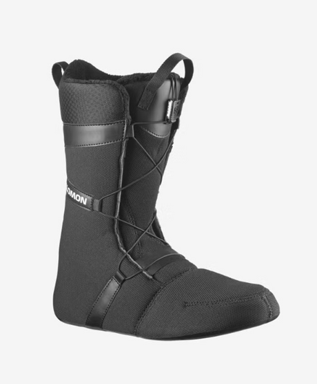 Salomon Launch BOA SJ Snowboard Boots 2026 Black White 10