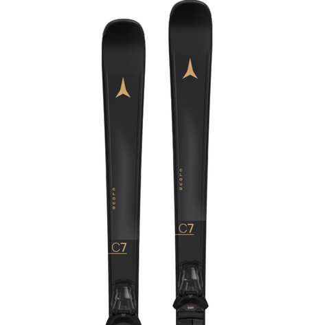 Atomic Cloud C7 Skis with M10 GW Bindings Black 163