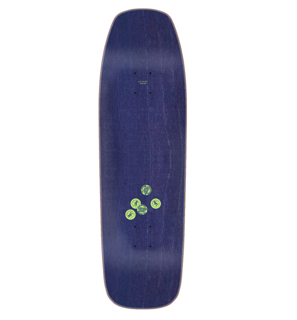 Santa Cruz Delfino Pinball Pro Deck Red 9.14 x 31.5