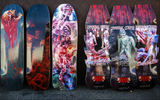 Creature Cannibal Corpse Chaos Horrific Deck Black Red 8.75x32