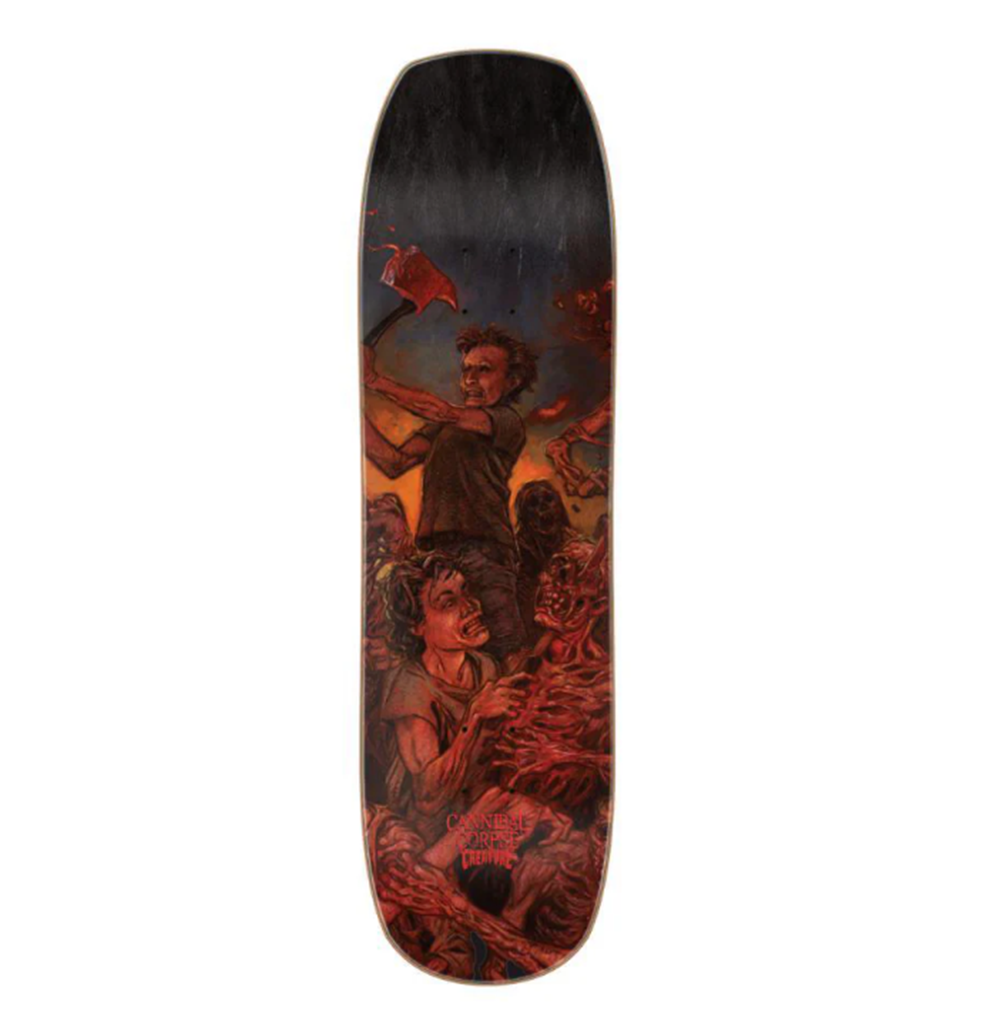 Creature Cannibal Corpse Chaos Horrific Deck Black Red 8.75x32