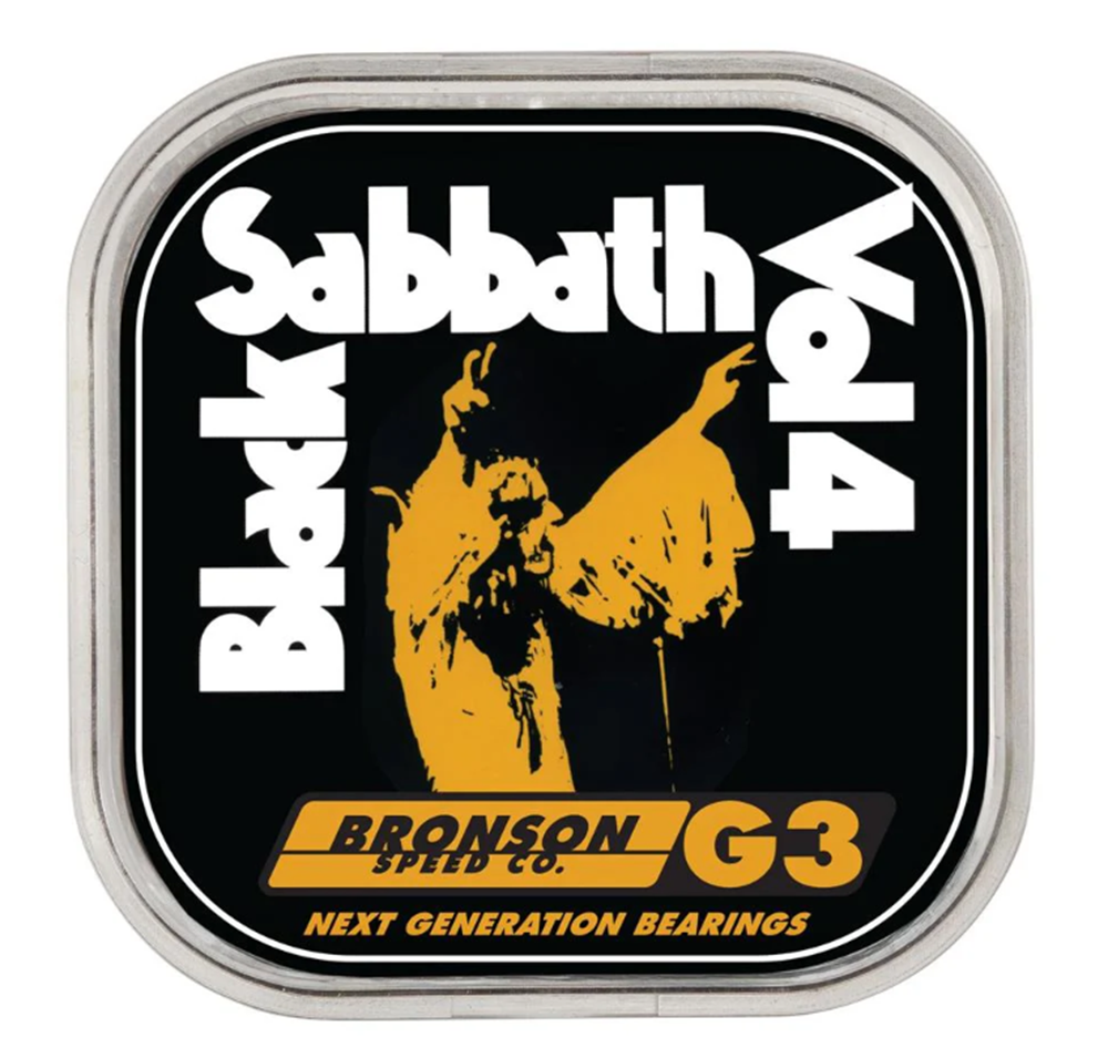 Bronson Black Sabbath G3 Vol4 Bearings Black 8pack