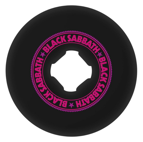 OJ Black Sabbath Paranoid Chubbies Wheels Set Black Pink 56mm/99a