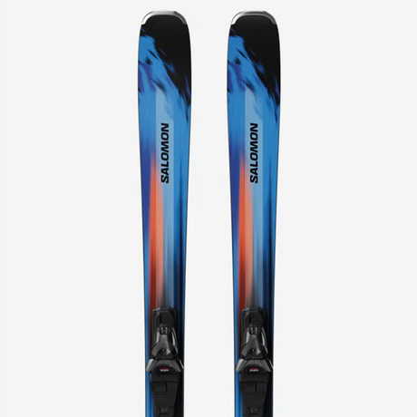 Salomon Stance 84 Skis with MI12 Bindings Blue 185