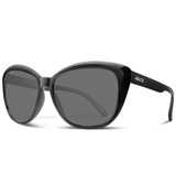 Abaco Kateye Polarized Sunglasses Gloss Black Grey
