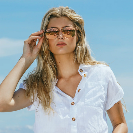 Abaco Jesse Polarized Sunglasses Tortoise Brown