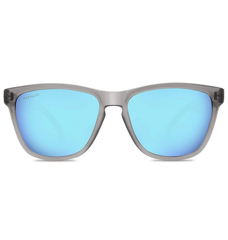 Abaco Kai Polarized Sunglasses CrystalGrey Caribbean Blue