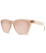 Abaco Kai Polarized Sunglasses Translucent Sand Champagne