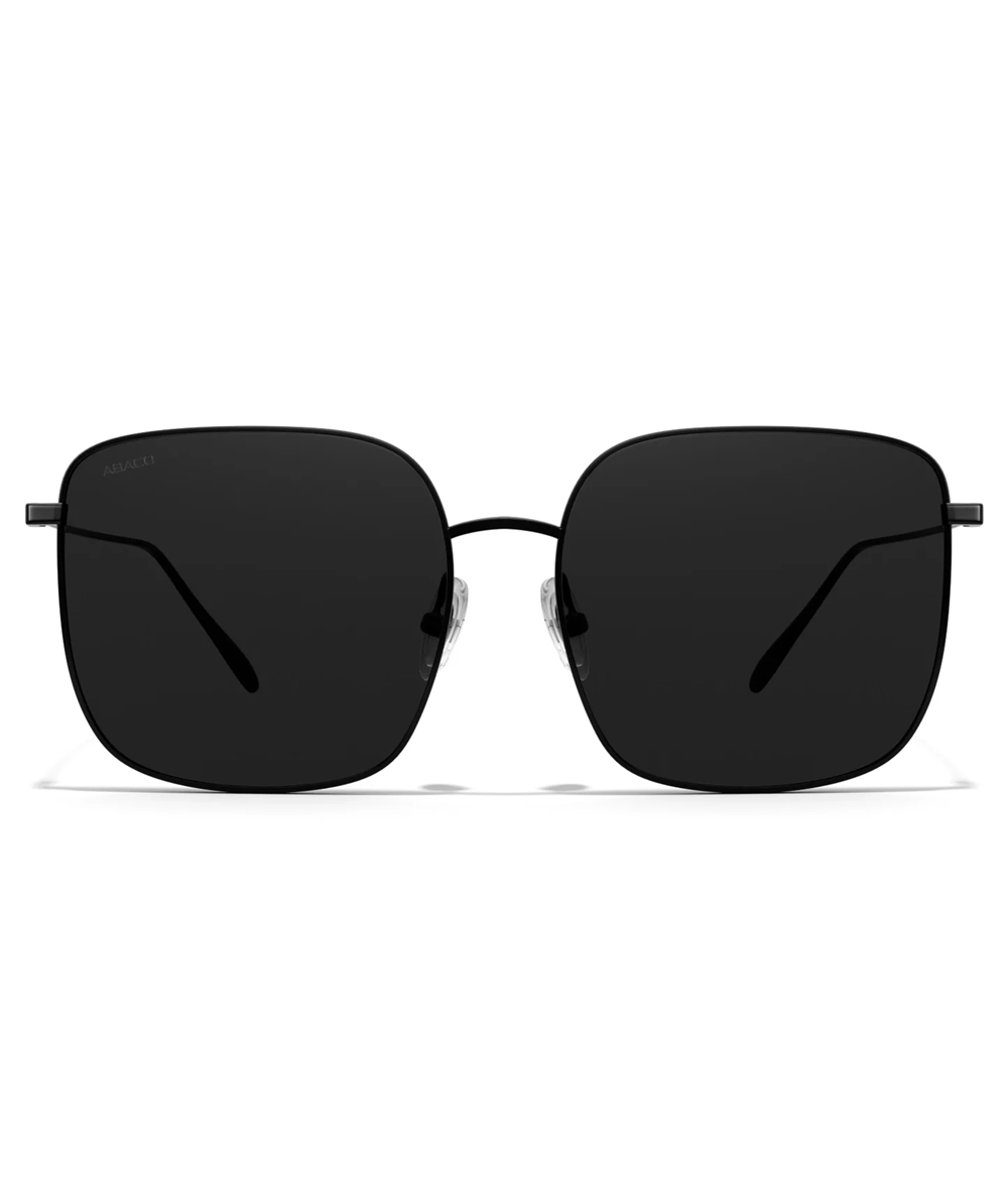Abaco Gianna Polarized Sunglasses Black Grey