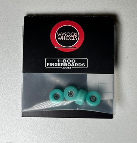 Wysocki Conical Fingerboard Wheels Translucent Blue 8.1mm 60d