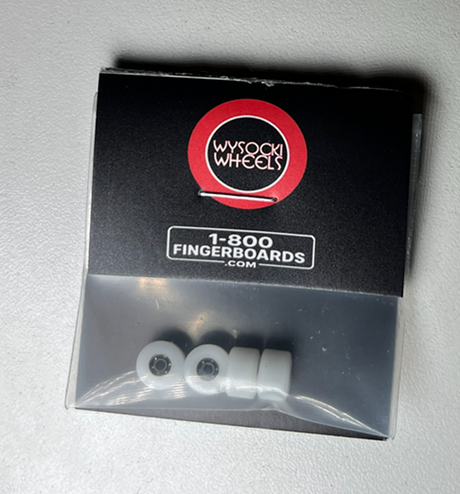Wycocki Basic Fingerboard Wheels White 7.3mm 60d