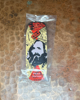 Red Wolf Culture Shaped Blunted Fingerboard Deck Yellow 34.3 x 94 RSS