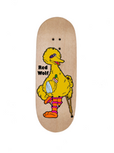 Red Wolf Big Bird Fingerboard Deck Yellow 33.5 x 94 RSS