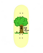 Red Wolf Friends Tree Fingerboard Deck Green 33.5 x 94.5 RSS