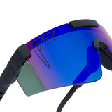 Pit Viper Originals Sunglasses BlackingOut Ballistic Blue Green