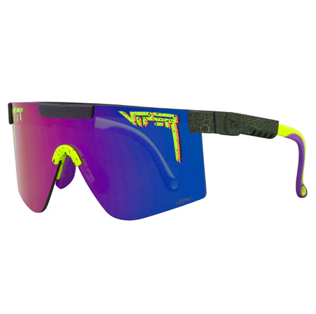 Pit Viper Originals Sunglasses Electric Shock Pink Purple HDPV Polarized