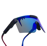 Pit Viper Originals Wide Sunglasses PeaceKeeper Blue HDPV Polarized