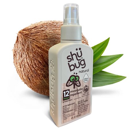 ShuBug Natural Clean Mist Pump Spray Clear 4oz